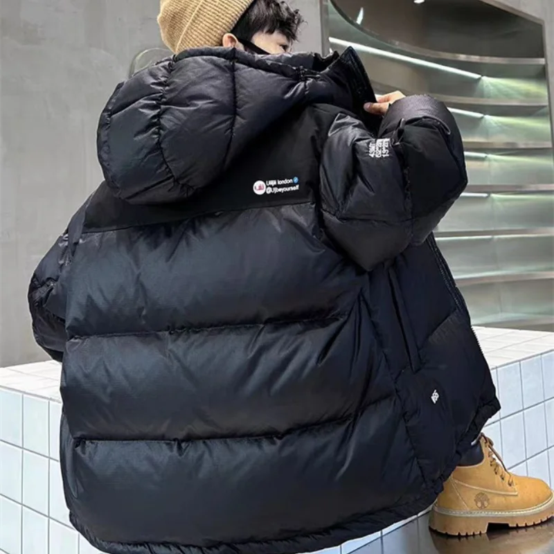 男の子と女の子のための綿のジャケット,防風アウター,厚くて美しいコート,10代の若者のための暖かい,子供のためのクリスマスギフト,冬,秋,2024