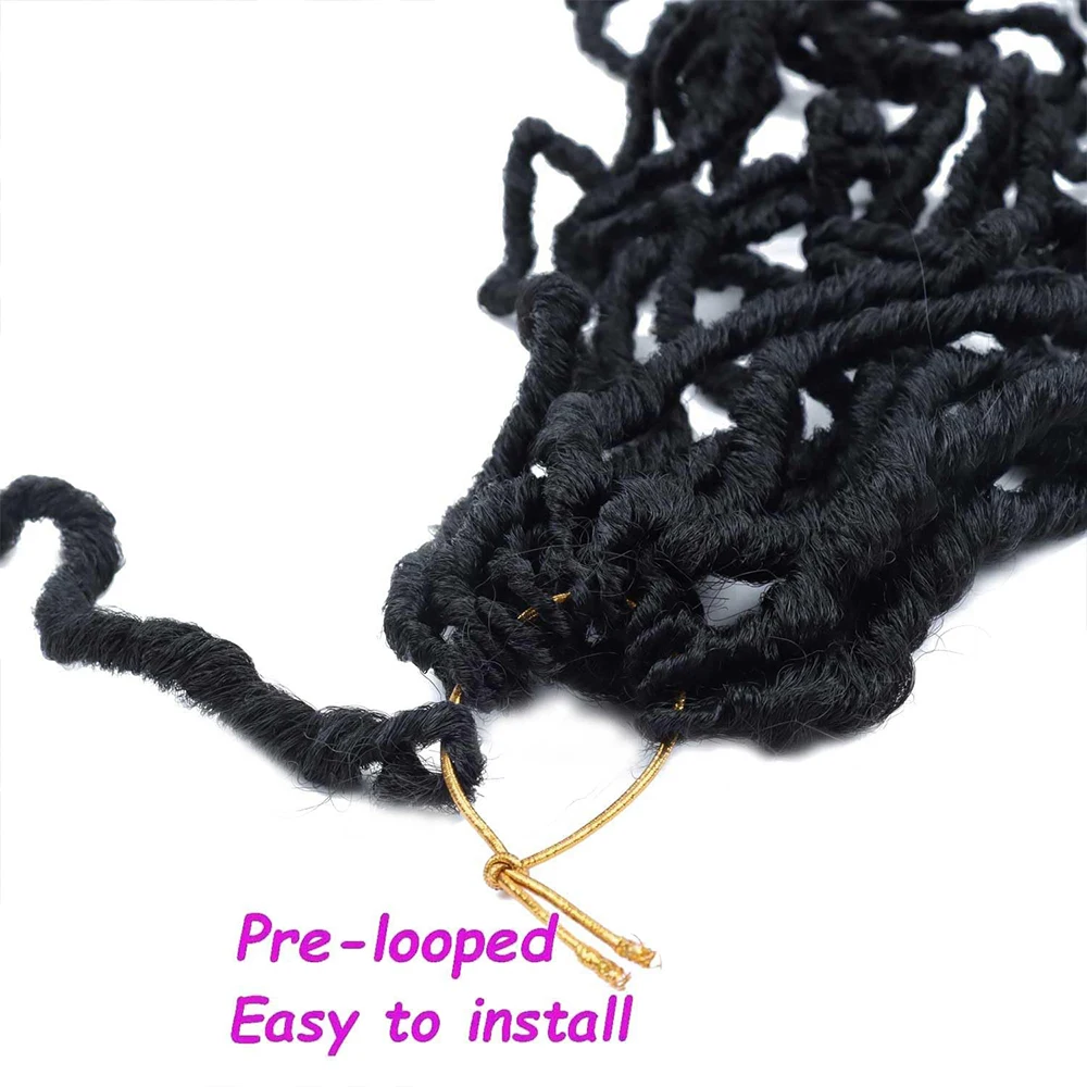 1/3/8 упаковок, мягкие локоны, вязанные крючком волосы, новые искусственные локоны, предварительно закрученные локоны богини, супер легкие синтетические вязанные крючком косы для волос