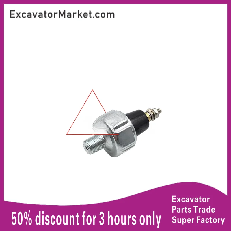 Excavator Spare Isuzu engine 4bg1/4jg1/4bd1 Hitachi 60 70 oil pressure sensor induction plug excavator