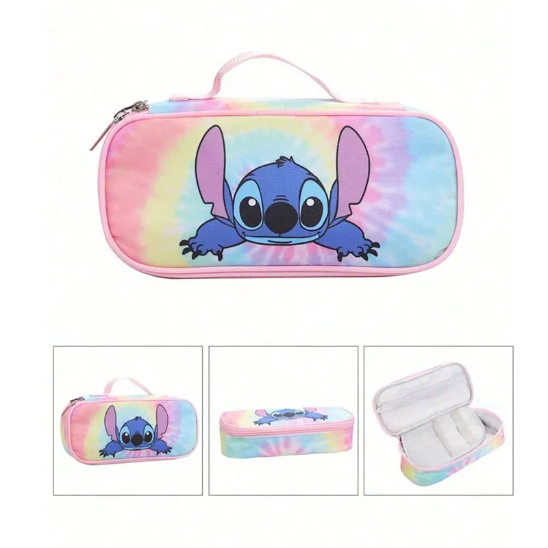 

Disney stitch Stitch pen bag stationery box pencil case primary and secondary school students large capacity handbag Boys