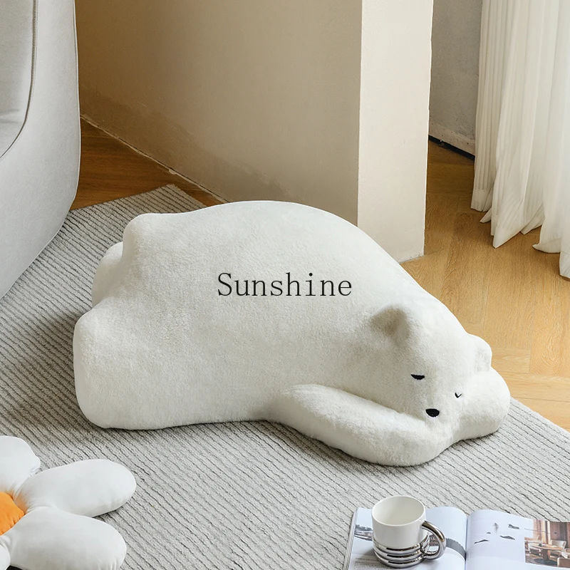 Bear Creative Single Sofa Living Room Bedroom Pillow