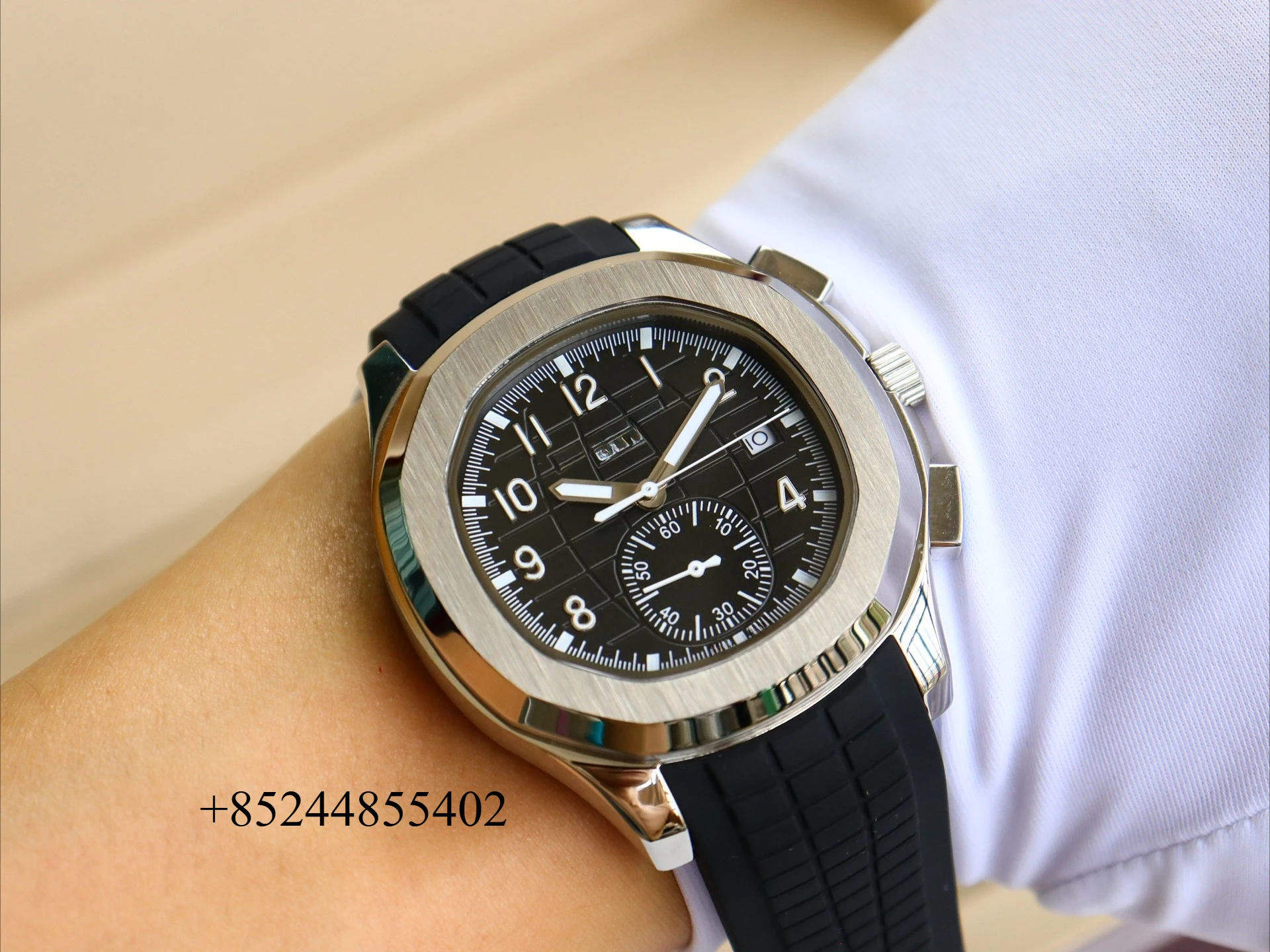 

Customizable Luxury Watch in 316L Steel P5968A - 001 Automatic Mechanical Movement Exquisite Heritage and Artisanal Dial size 42mm