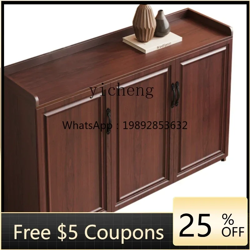 

ZZTQH Household Dining Side Cabinet Side Cabinet Outdoor Balcony Storage Locker Courtyard Outdoor Garden Grocery Cabinet