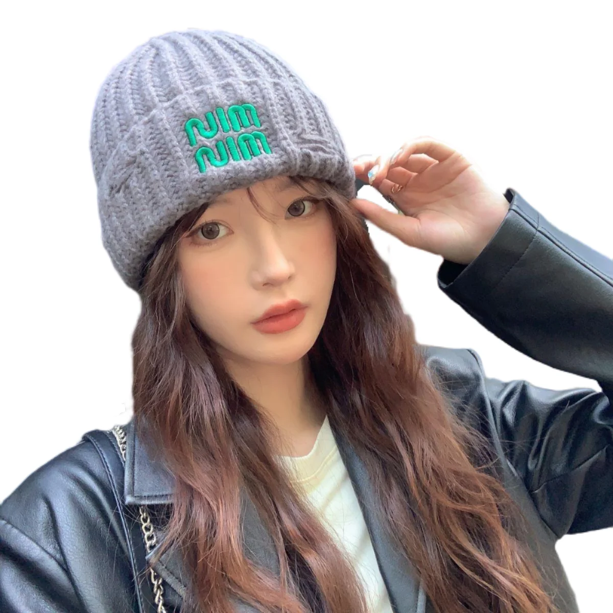 2024 New Luxury Brand Letter Embroidered Balck Knitted Hat For Women Men Fall Winter Warm Casual Student Couple Beanies Skullies