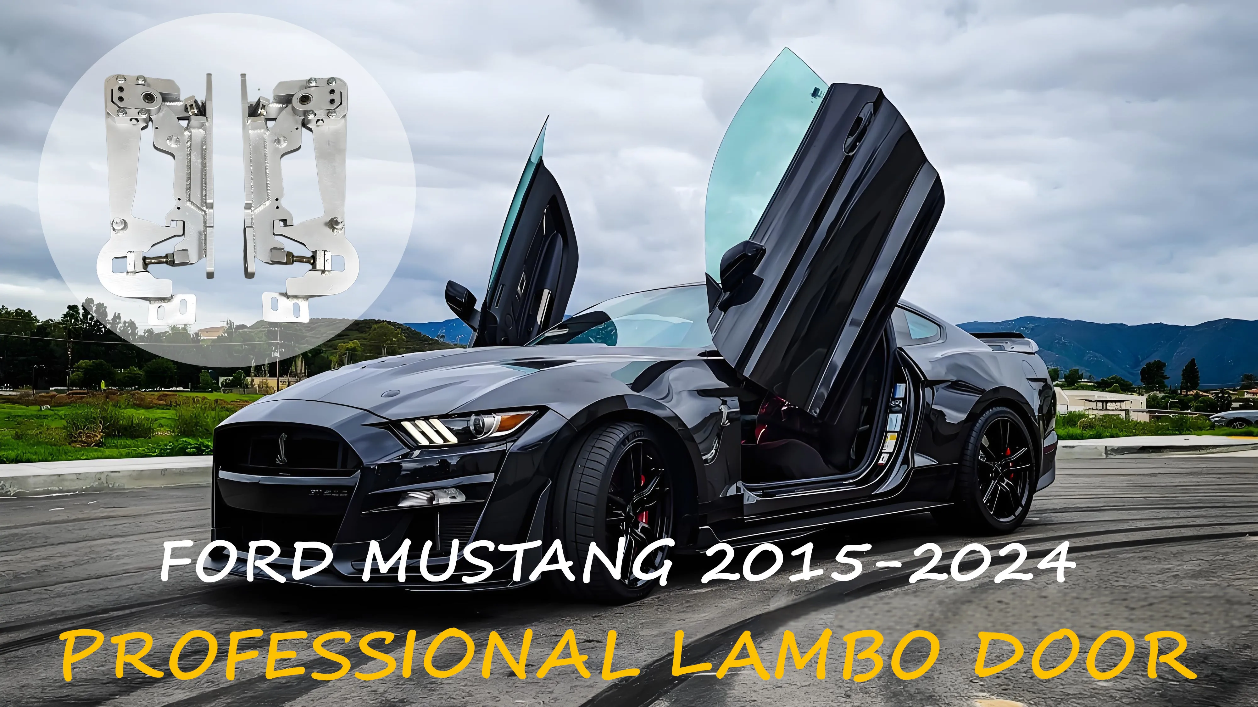 Professional Lambo Door No Cutting Lambo Doors No Welding For Ford Mustang Special Lambo Door Kit Hinge Kit