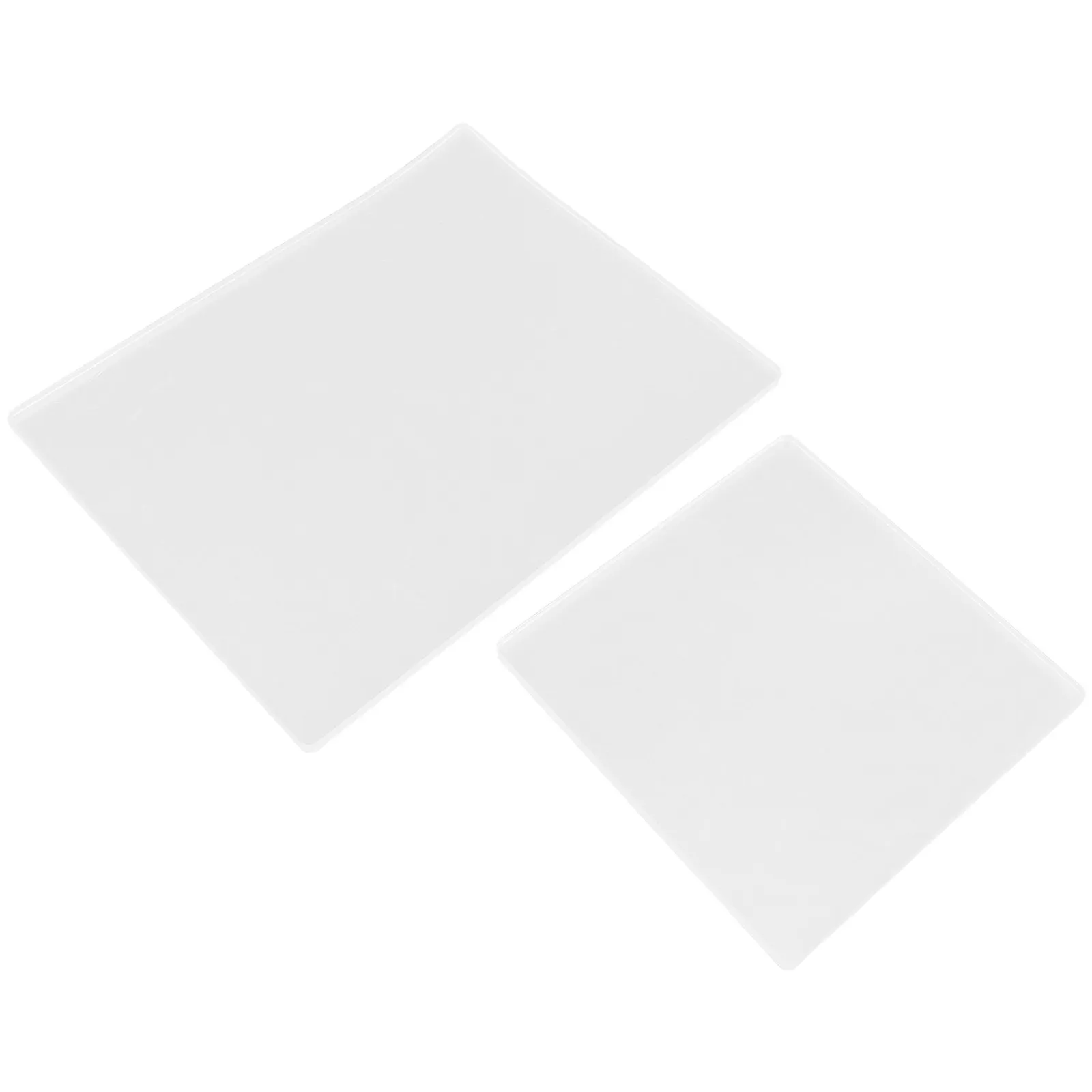 

2Pcs Gel Printing Plate Reusable Transparent Printmaking Board DIY Art Card Scrapbooking Journaling Supplies Gel Plate