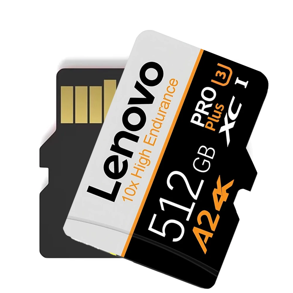 

LENOVO TF Card 16GB 32GB 64GB 128GB 256GB 512GB Ultra 100Mb Reading Speed Class 10 for PC Phone SD Flash Card Micro TF/SD Card
