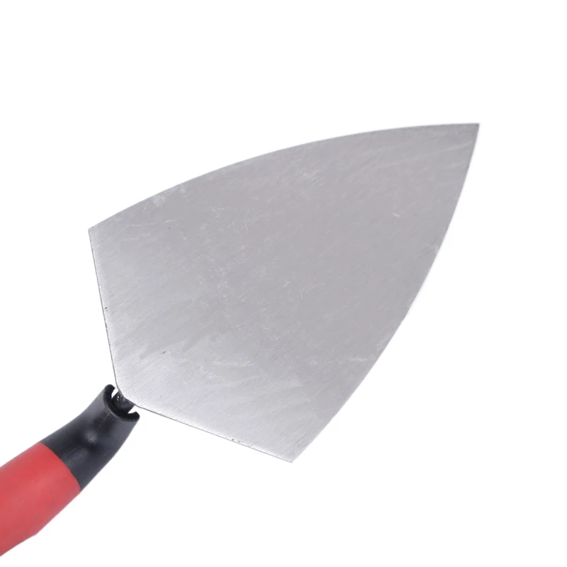 5/6/10/11/12 Inch Putty Knife Brick Trowel Laying Carbon Steel Blade Pointing Plaster Tool Carbon Steel