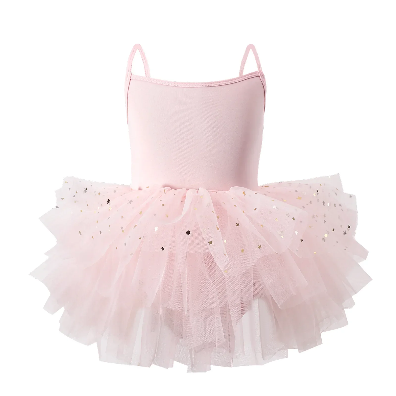 New Girl Ballet TuTu Dress 2-8 Ys Fashion Professional Kids Dancing Party Dress Performance Costume Princess Wedding Dress