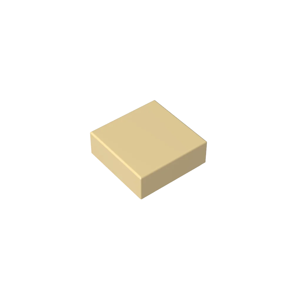 Gobricks GDS-613 Fliese 1 x 1, kompatible Nr. 3070 30039 Teile zum Selbermachen für Kinder
