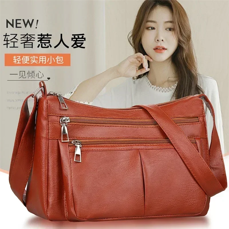 BBA164   Spanish round label solid color handbag crossbody shoulder  new foreign trade lunch