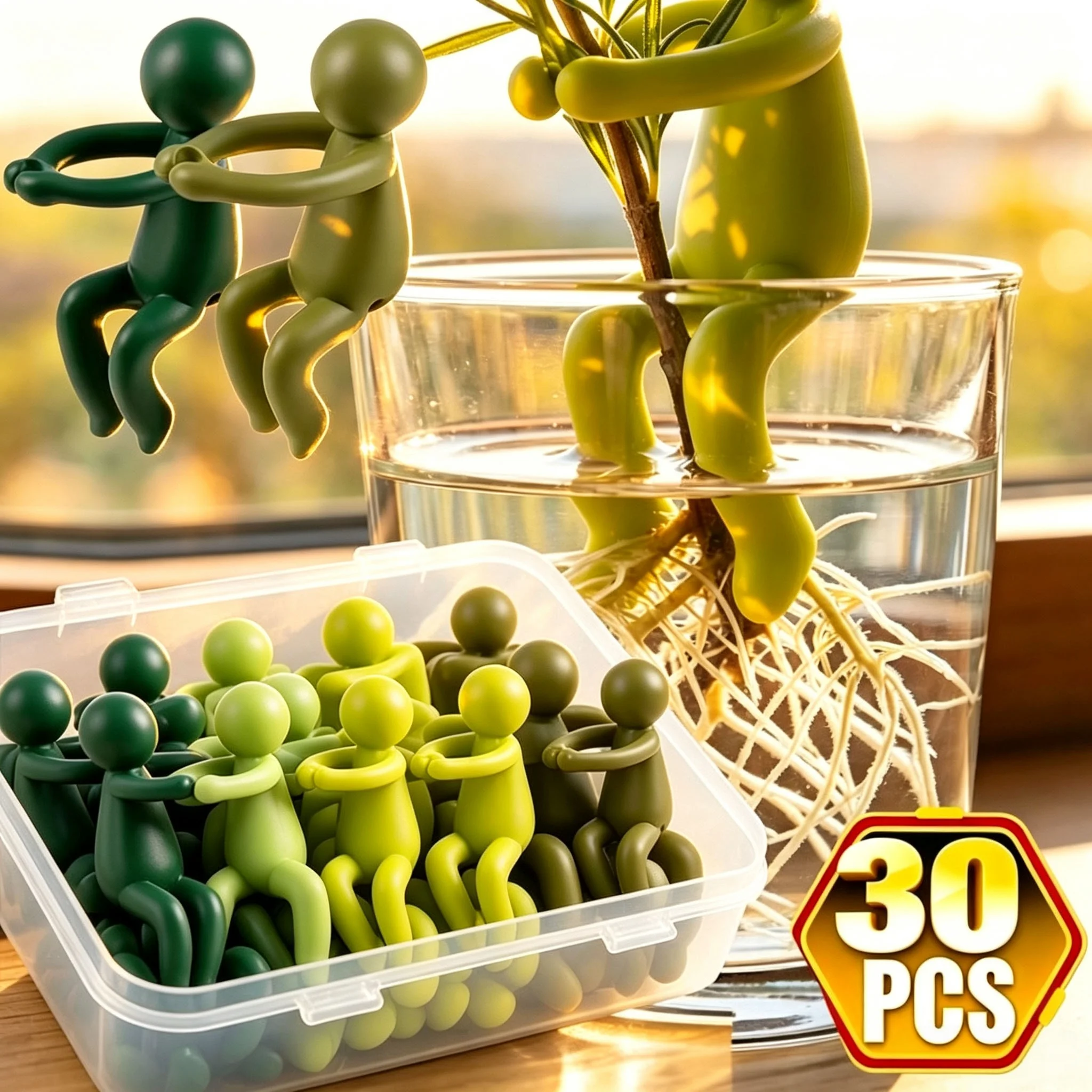 2-30pcs Plant Stand The Plastic Flower Stand Features A Unique Design Convenient For Plant Cultivation And Flower Storage