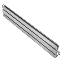 Woodworking Profile Fence 600/800mm T Track Slot Sliding Bracket Miter Gauge Fence for Woodworking Router Saw Table Benche