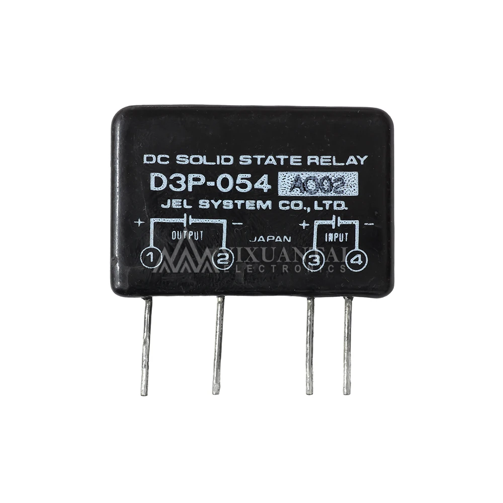 2pcs/Lot  D3P-054-A002  D3P-054  A002  DC SOLID STATE RELAY   Used test well