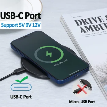 100W hızlı kablosuz şarj cep telefonu şarj Pad standı iPhone 15 14 13 12 Pro Max 8 Samsung Xiaomi şarj Dock istasyonu
