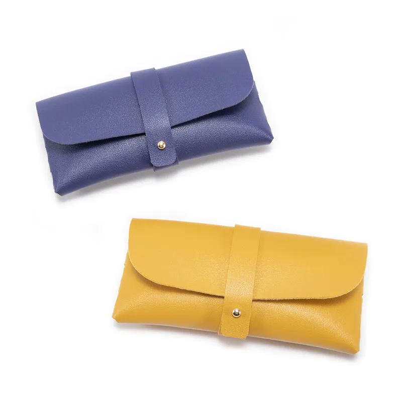 

Sunglasses Soft Case PU Leather Glasses Jewelry Pouch Fashion Men and Women Sun Glasses Box Soft Gift Bag Large Size