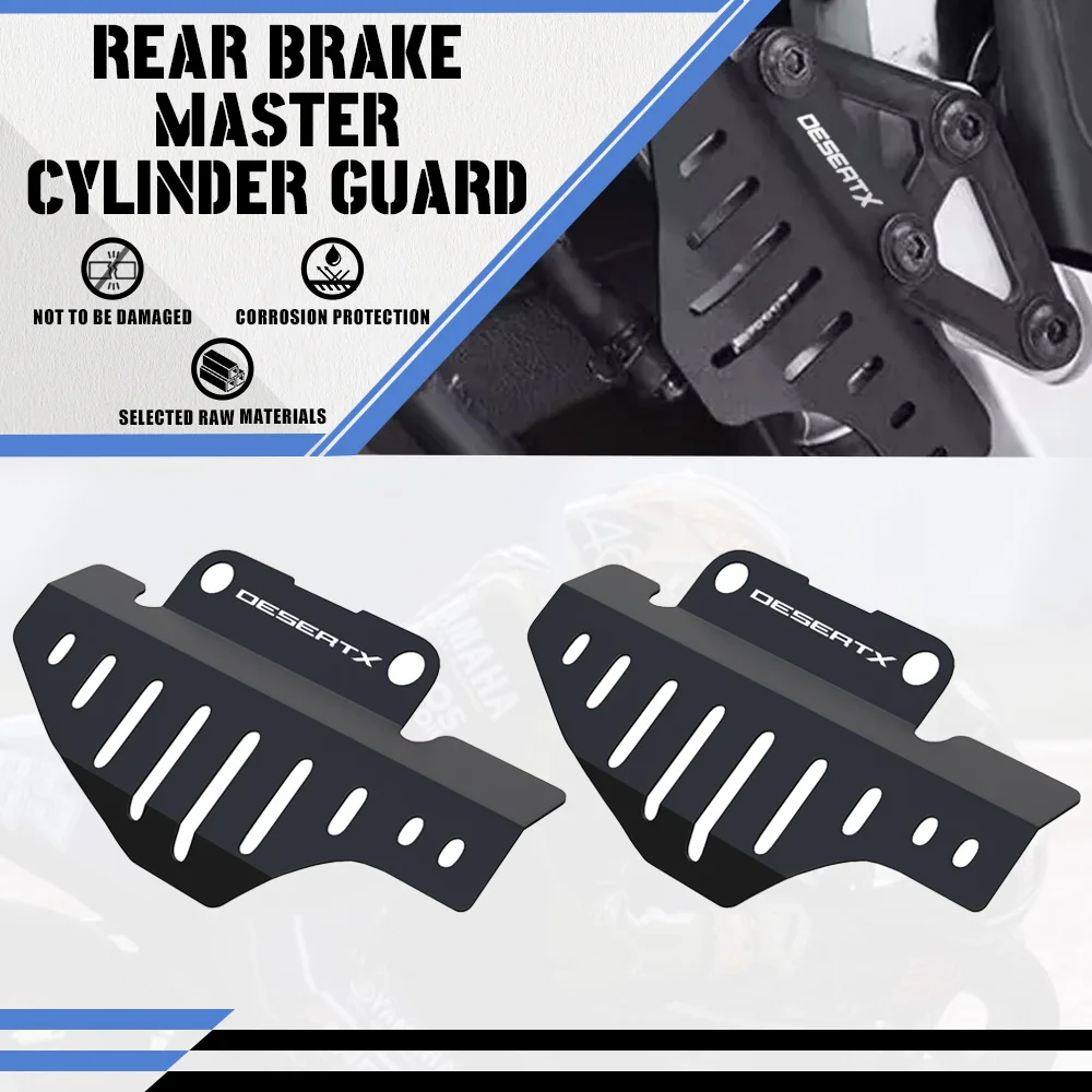 

Motorcycle Accessories Desert X Rear Brake Master Cylinder Guard Protection Cover Parts Desert-X For Ducati Desertx 2022 2023