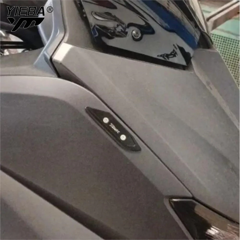 لياماها TMAX530 T-MAX 530 2012-2016 2015 TMAX 530 SX DX 2017 2018 2019 الرؤية الخلفية المرايا الجانبية قوس ثقب غطاء المشبك غطاء