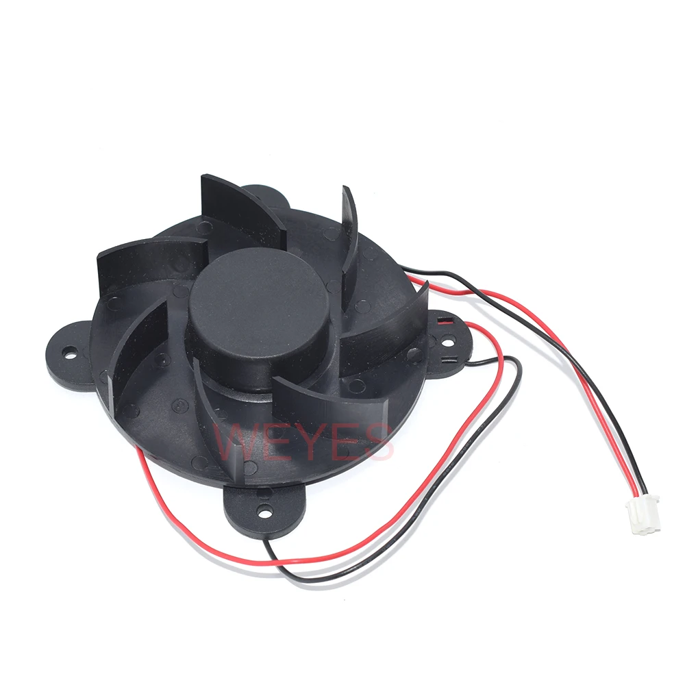 YT8025L Brand New 12V 0.28A 2Pins For Turtle Hatcher Cooler M4-7G YUTON Car Refrigerator Silent 8025 Cross Butterfly Cooling Fan