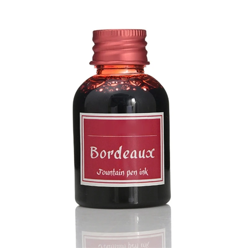 Mực bút đầy màu sắc nguyên chất 30ml Nghệ thuật thư pháp Viết chữ ký Phụ kiện Sử dụng tại nhà