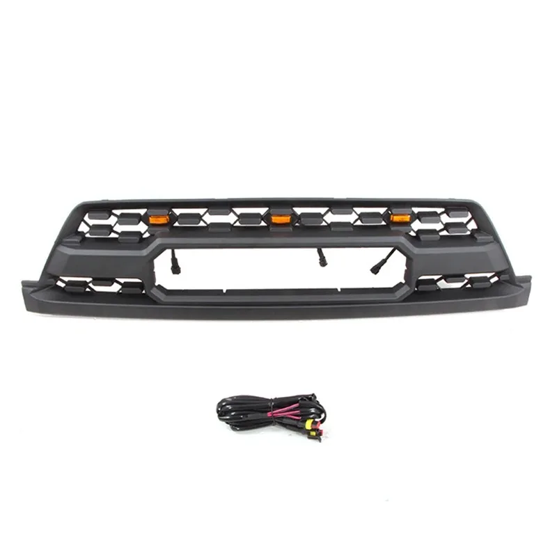 Front Grille fit for 2002-2005 4RUNNER with LED lights For Toyota 4Runner 2002 2003 2004 2005 front grill bumper upper