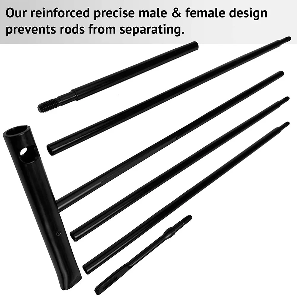 12pcs/Set Pistol Handguns Rod Cleaner Brush Tools with Pouch Pistol Cleaner Gun Cleaner Set for .22LR .223 .257 view 4