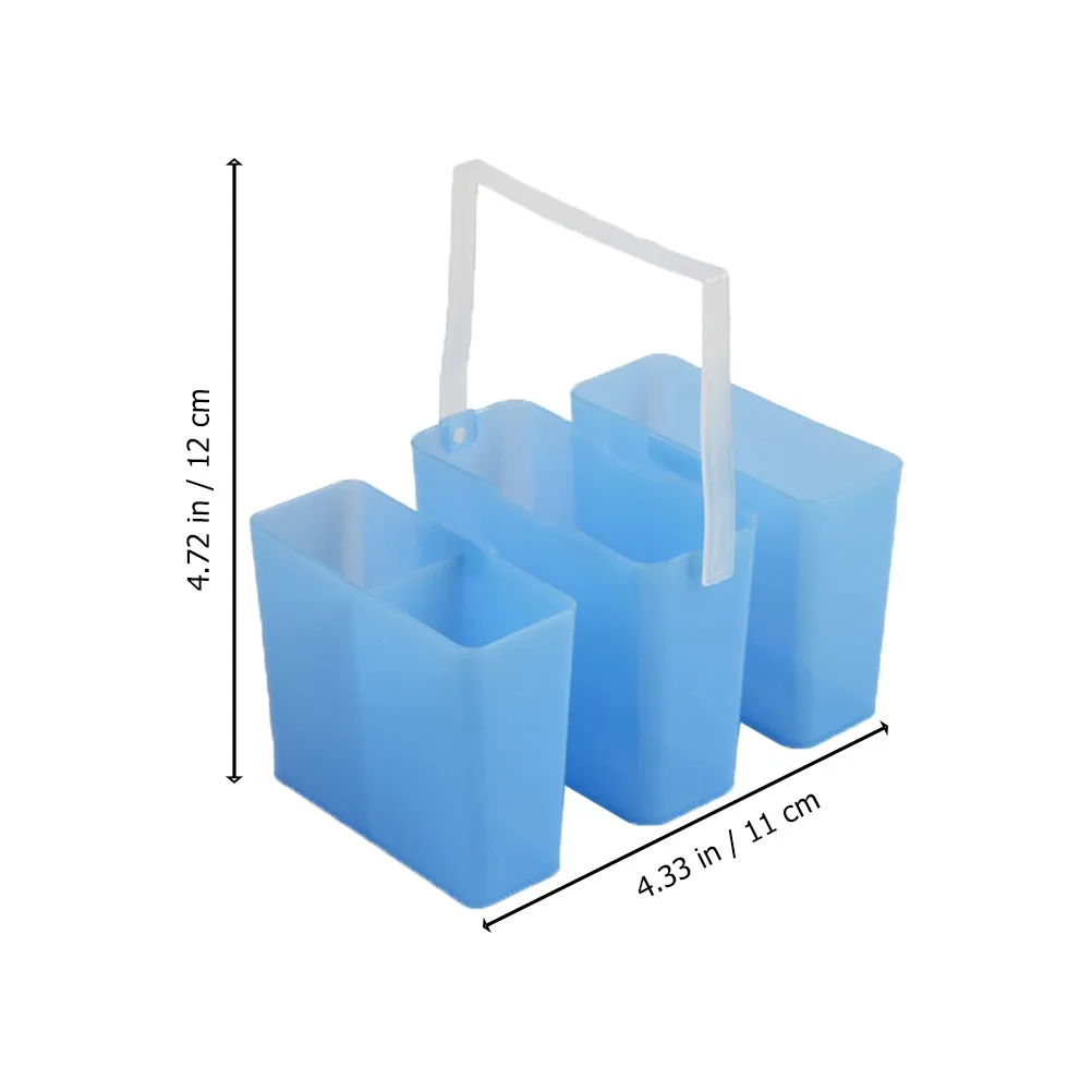 

Pen Washing Bucket Plastic Brush Cleaner Detachable Art Painting Holder Multi-Functional Brush Washer For Artists