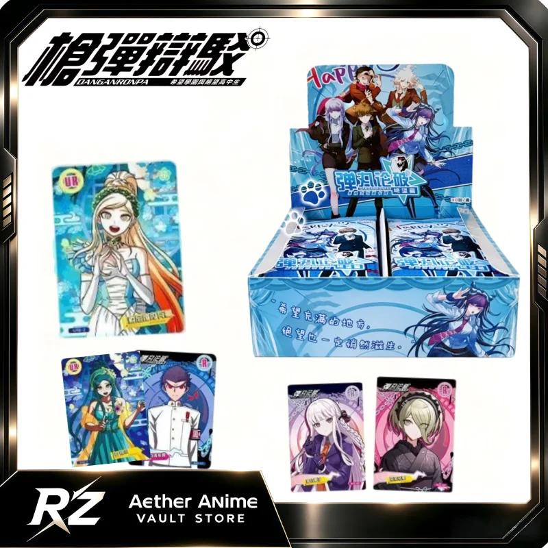 Danganronpa Collectible Cards Cartoon Kirigiri Kyoko Cards Full Box Display and Collection Anime Merchandise Holiday Gift
