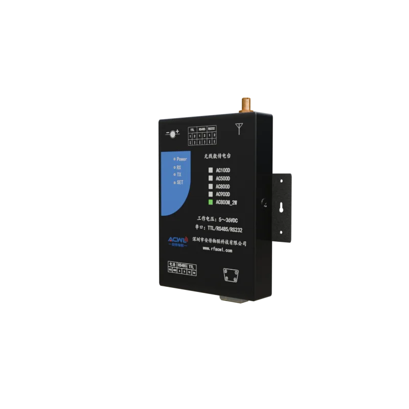 100mW Industrial Grade LoRa Data Transceiver AC800MD for Smart Metering Oil Field Mining & Meteorological Monitoring Application