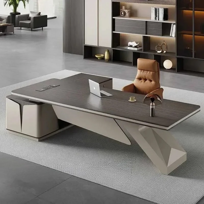 Modern Storage Office Desk Home Household Corner Home Gaming Office Desk Laptop Coffee Drawers Table De Bureau Furniture