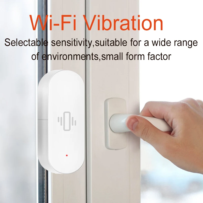 CPVAN WIFI مستشعر الاهتزاز كاشف لاسلكي ذكي الاستشعار كاشف إنذار الحركة تويا/تطبيق الحياة الذكية الإخطارات عن بعد #2