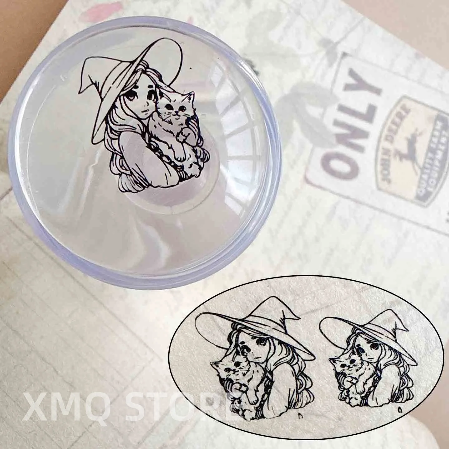 XMQ NAIL ART STAMPING TOOLS ROTATABLE CLEAR STAMPERS ADJUSTABLE PATTERN SIZE SILICON PRINTING SET