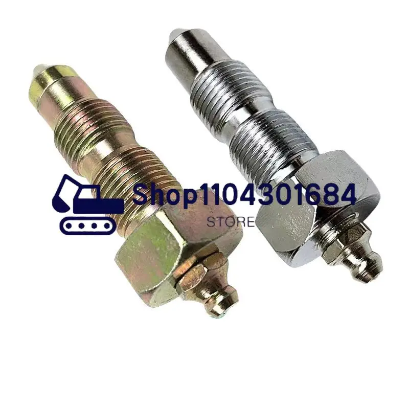 Kobelco SK 75 130 140 200 210 Track Tension Cylinder with Butter Head Screw Play Chain Nozzle Excavator Accessories