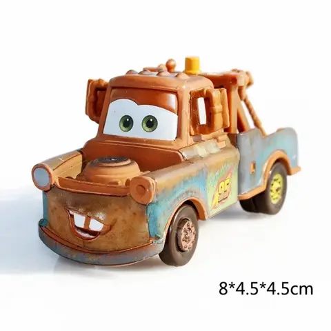 Disney Pixar Bilar 2 3 Lightning McQueen Div Fritte Frank Mater Chick Hicks 1:55 Diecast Fordon Metall Leksaksbil Barn Födelsedagspresent 10 best sales gratis diecast-bilar - №1