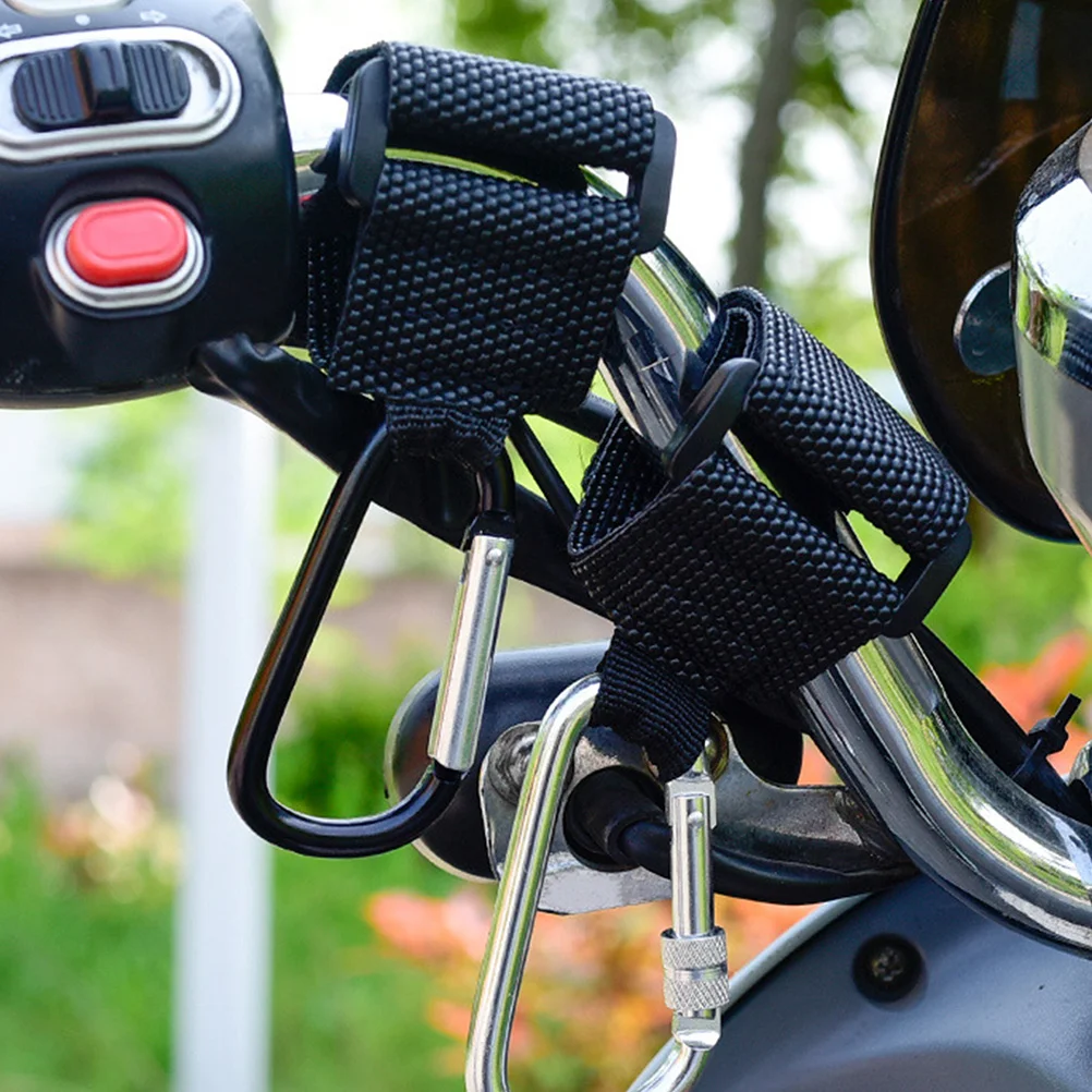 

2Pcs Stroller Hanger Alloy Material Easy Install Shopping Bag Hook Organizer Stroller Hooks Diaper Bags Holder