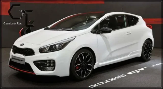 For KIA Rio / K2 / Pride Hatchback Car Intelligent Parking Tracks Camera / HD Back up Reverse Camera / Rear View Camera
