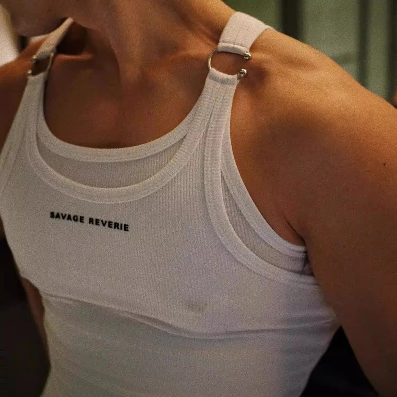 Summer Large Size 300 Pounds Retro Hong Kong Style Sports Breathable Loose Muscle Show False Two-Piece Vest Men's T-Shirt Top
