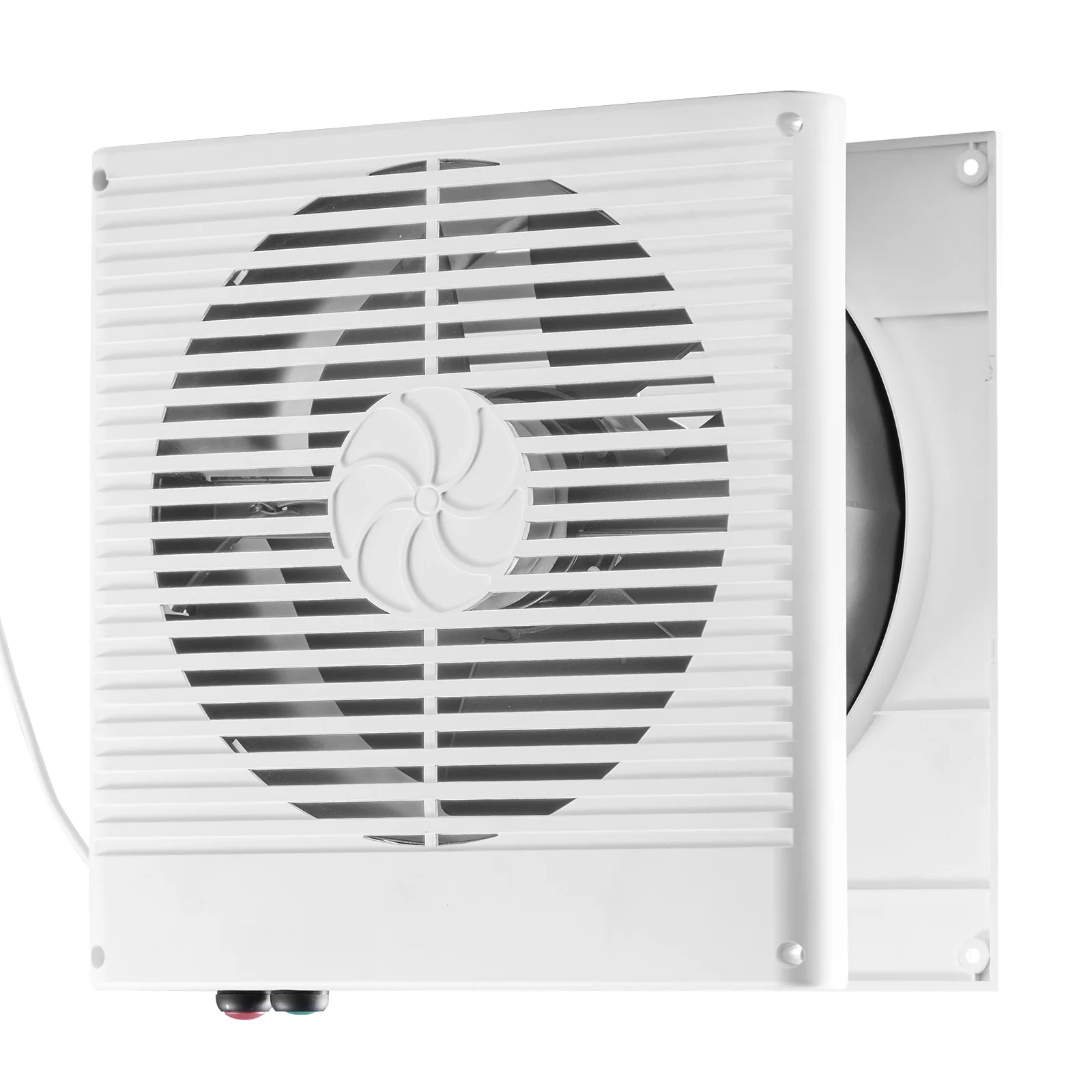 SucceBuy 7.5In Fan Through Wall Fan with AC Motor Bi-directional Adjustable Wind 180/300CFM Ventilation Exhaust Vent for Kitchen
