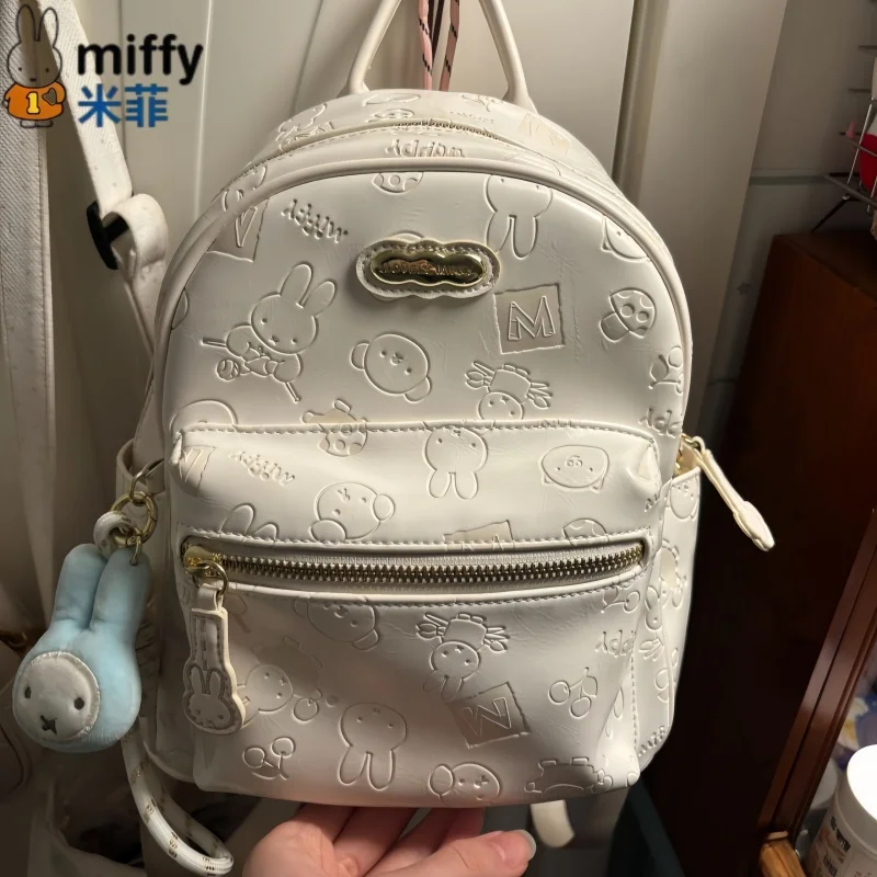 

Miffy Compact Shoulder Bag Cute New Style Handbag That Suitable Daily Casual Wear Versatile Use Charm Collectible Series Gift
