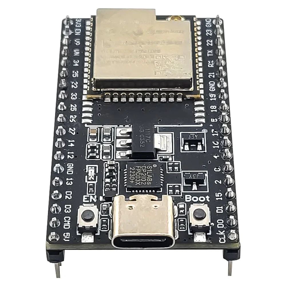 ESP32 rozvoj deska s IPEX levý bok lodi rozlet deska souprava ESP32-32U brian wayne transeau WIFI modul type-c 38PIN CP2102 esp32-devkitc