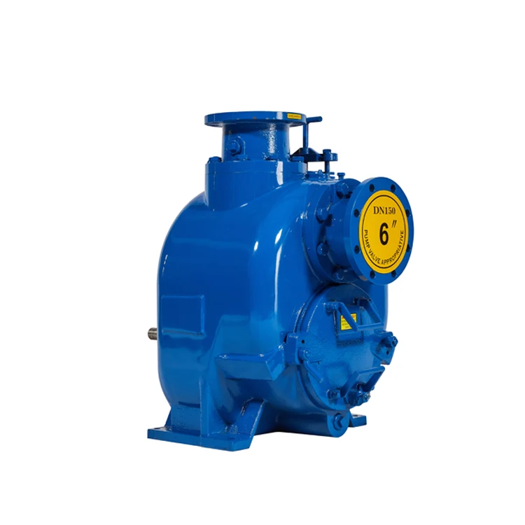 High Flow Water Single-Stage  Pump 6 Inch Waste Water Self Priming Pump Head