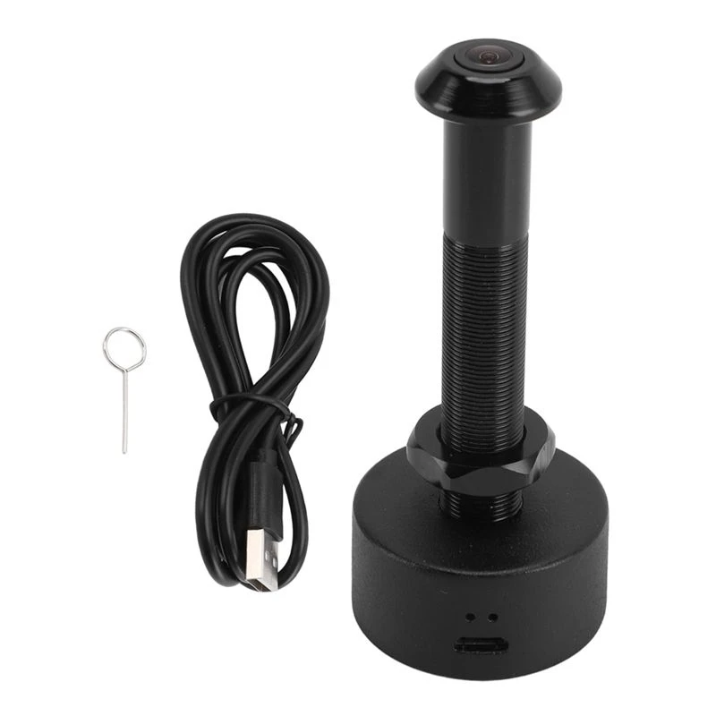 Light Weight Smart Wifi Peephole Camera 1080P HD With 150° Wide Angle Lens For Enhanced Home Security