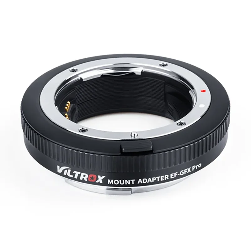 VILTROX EF-GFX Pro Auto Focus Lens Mount Adapter Ring Anti-shake EXIF Type-C for Canon EF/EF-S Lens to Fuji X-Mount Cameras