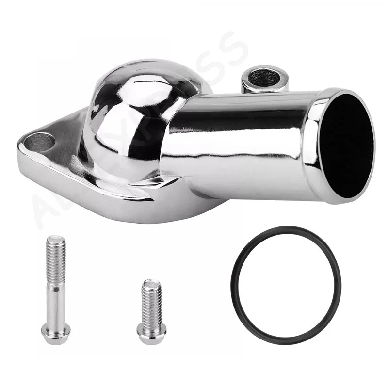 

NewSBC BBC Water Neck Thermostat Housing 15° For Chevy 265 283 305 327 350 383 396 400 427 454 472 502 Small Big Block