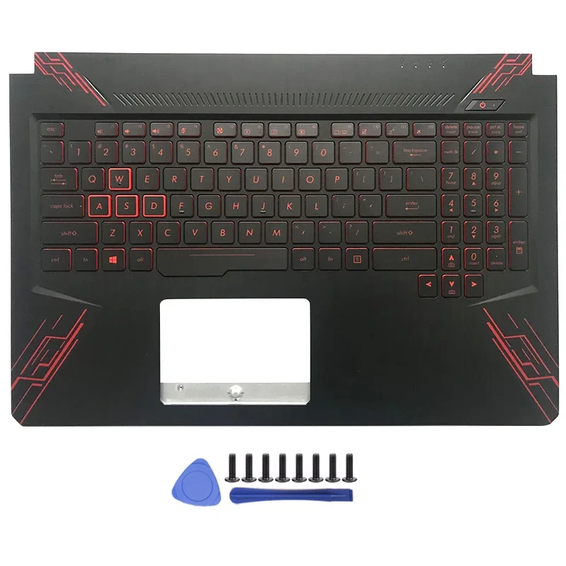 

High-quality Laptop Case For Asus FX80G ZX80G FX504 FX80 FX80GD FX504G Notebook LCD Back Cover/Front Bezel/Hinges/Palmrest/Botto