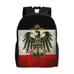 German Empire Flag Germany Travel Backpack Men Women School Laptop Bookbag College Student Daypack Bags