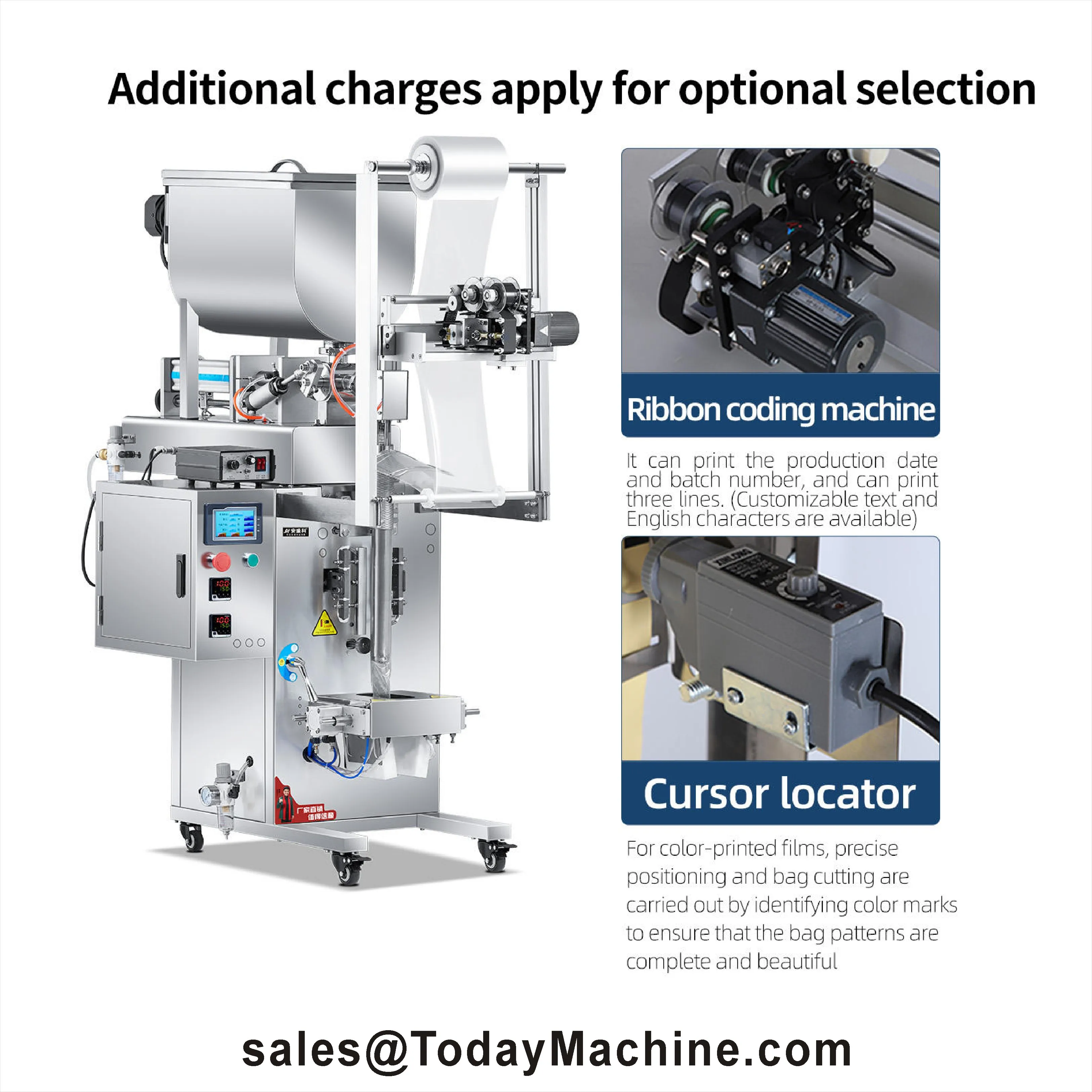 Auto Automatic Powder Filling and Sealing Packaging Food Pouch Powder Packing Machine