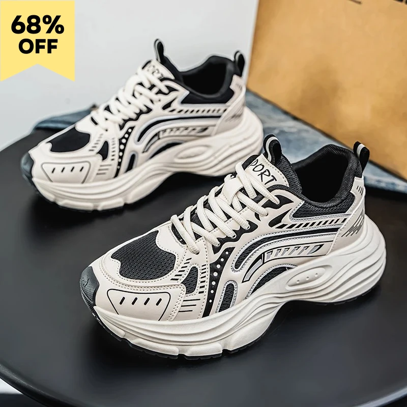 

Fashion Classics Chunky Skateboard Zapatillas Hombre Mens Tennis Thick Sole Male Sneakers Outdoor Anti Slip Casual Shoes for Men