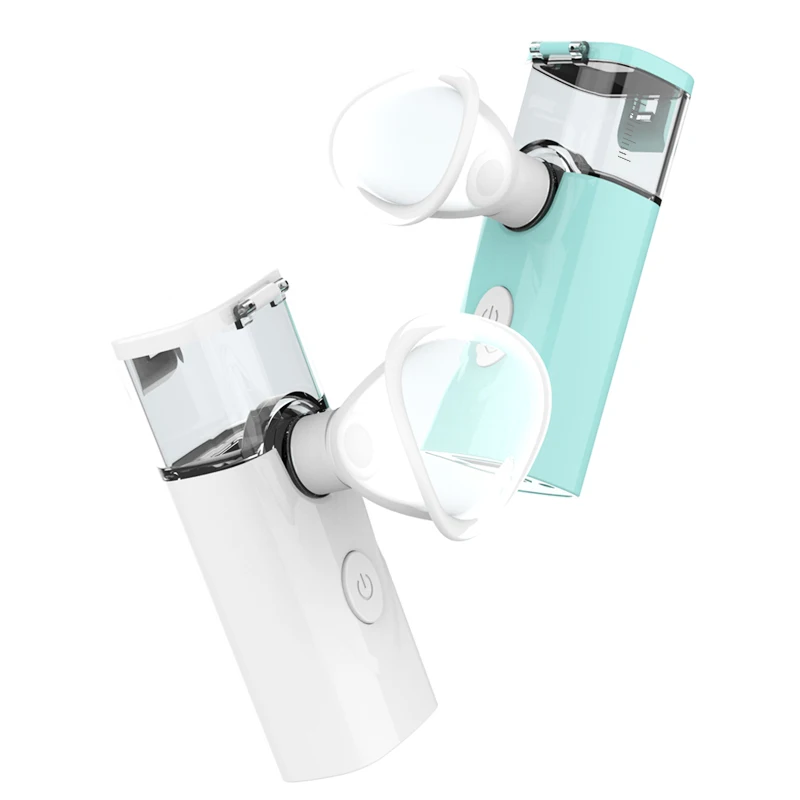 Nano Mist Sprayer & Eye Nebulizer - Portable Facial Hydration Spa Atomizer for Daily Skin Care & Dry Eye Relief