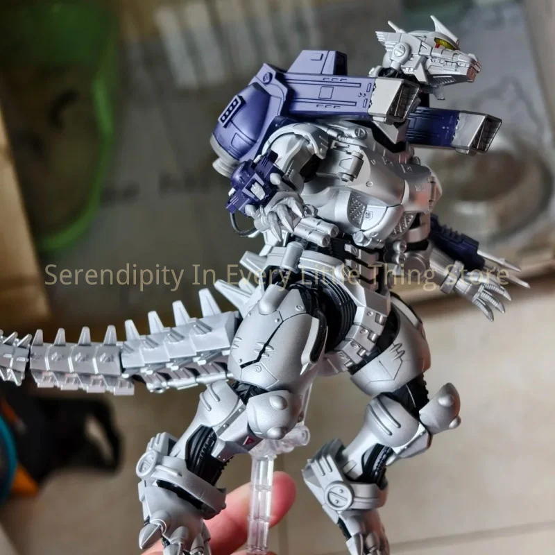 Keeppley Mecha Godzilla Mfs 3 Building Blocks Set Licensed Monster Action Figure Model Desktop Collectible Adult  Collection Toy view 4